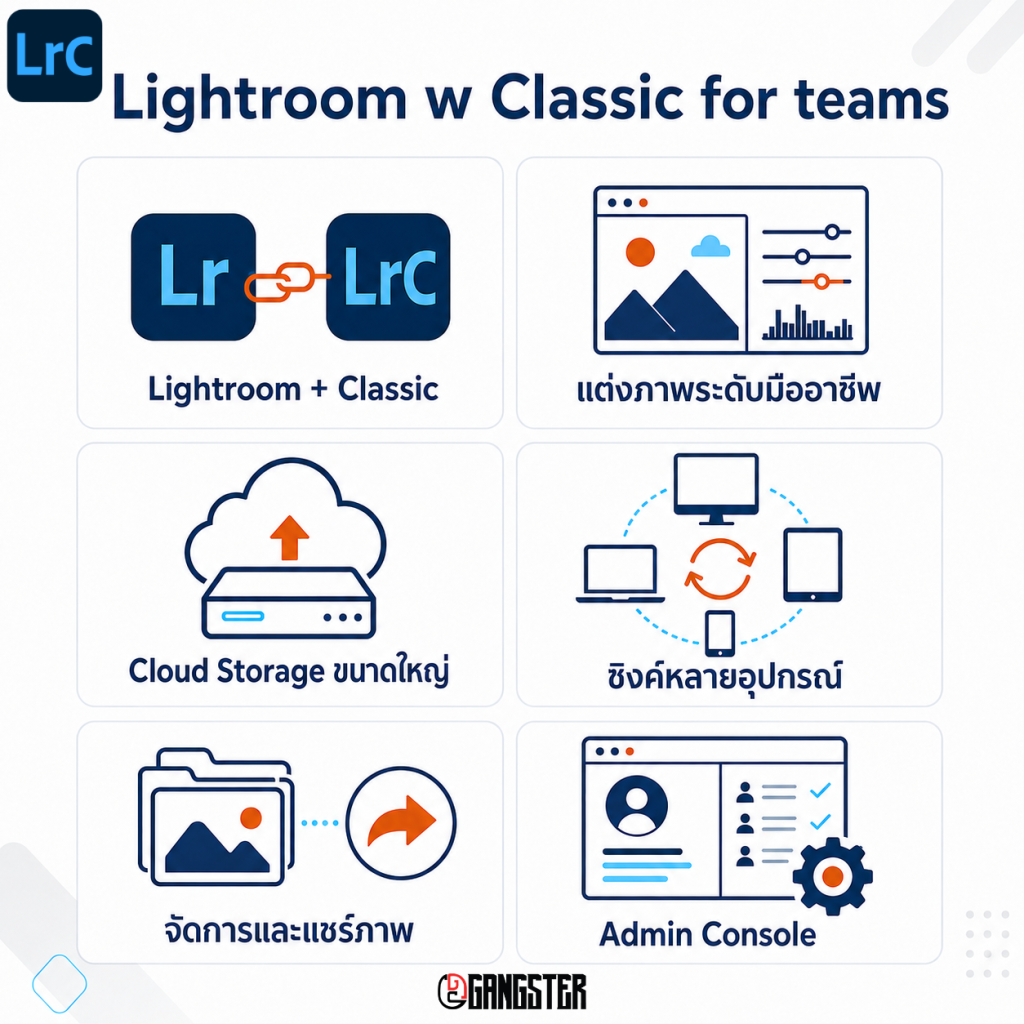 Adobe Lightroom w Classic for teams