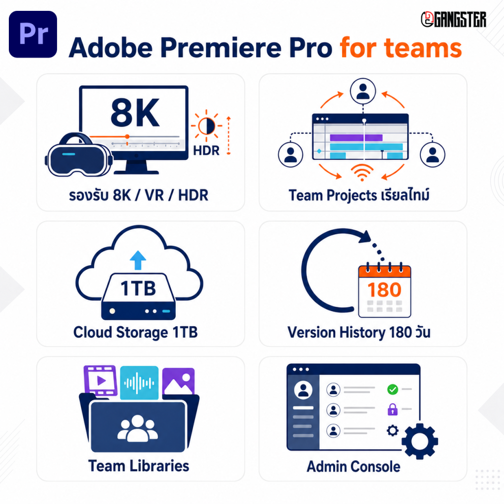 Adobe Premiere Pro for teams