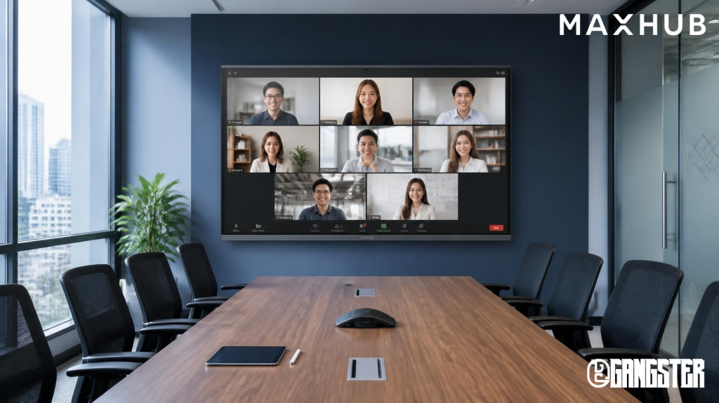 Maxhub interactive display