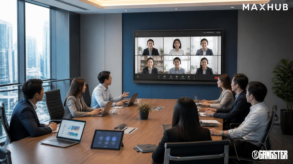 Maxhub interactive display